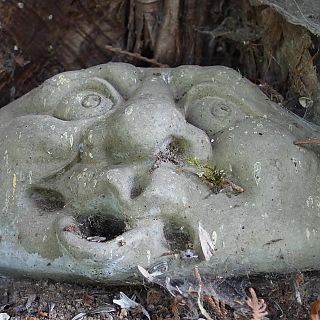 Schloss Höfling, Park, Gnom 03