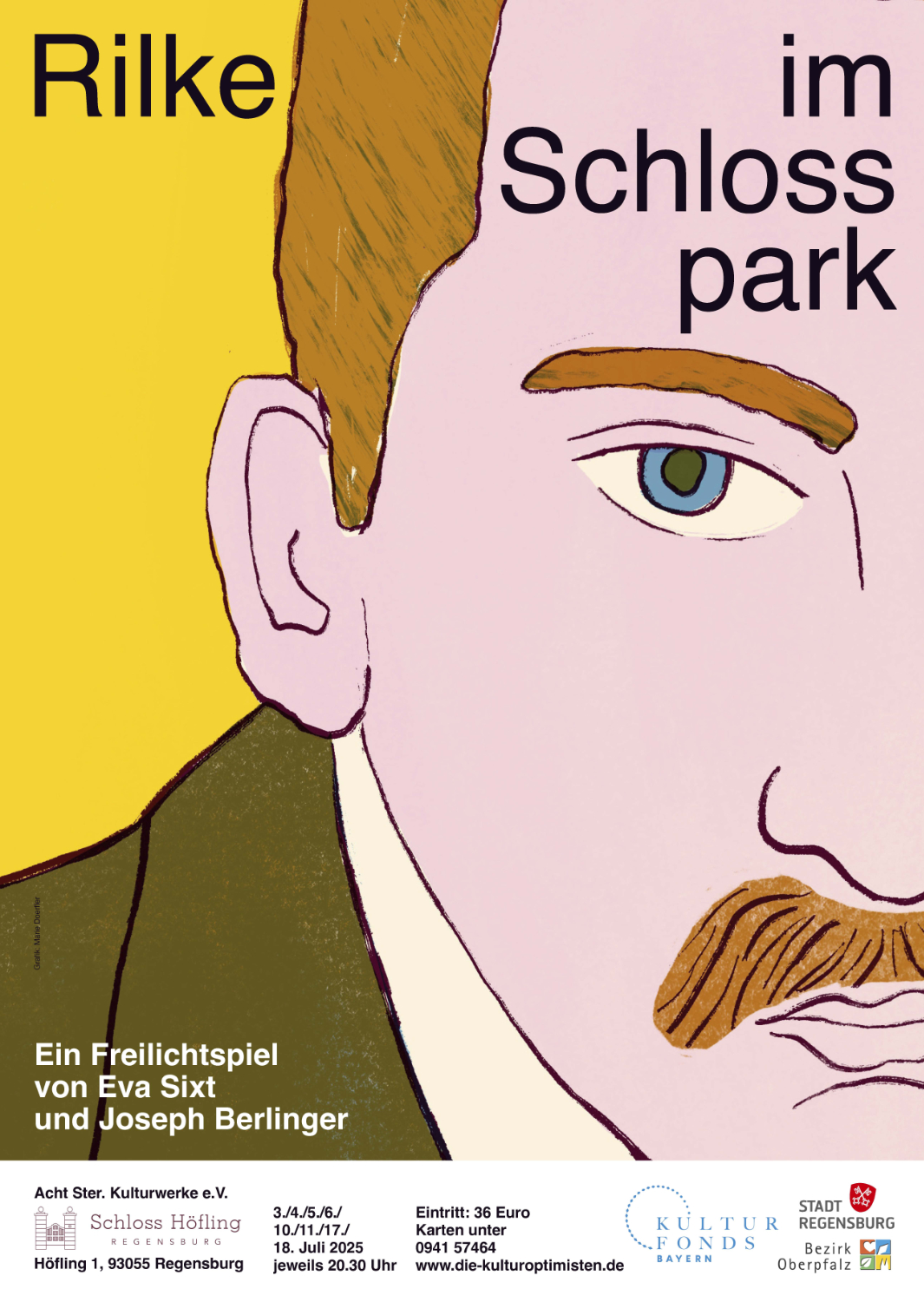 Rilke im Schlosspark
